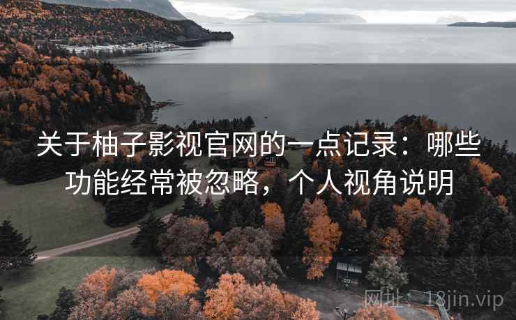 关于柚子影视官网的一点记录：哪些功能经常被忽略，个人视角说明